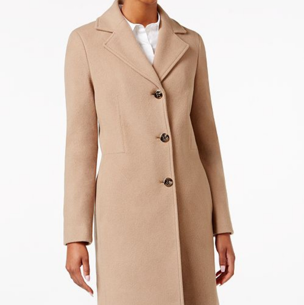 Calvin Klein cashmere dress coat